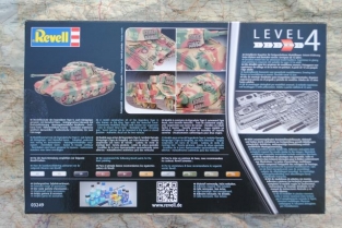 Revell 03249 TIGER II Ausf.B Henschel Turret